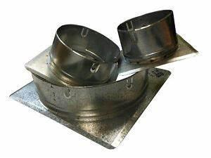 200mm Duct to Wall Joiner