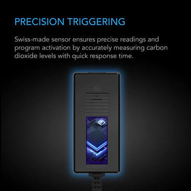 AC Infinity CO2 Controller, Smart Outlet Carbon Dioxide Monitor for CO2 Regulators and Inline Fans