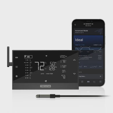AC Infinity Controller AI+ Environmental Controller, AI-Powered Learning and Dynamic Level Adjusting for UIS, Dual Zone Control