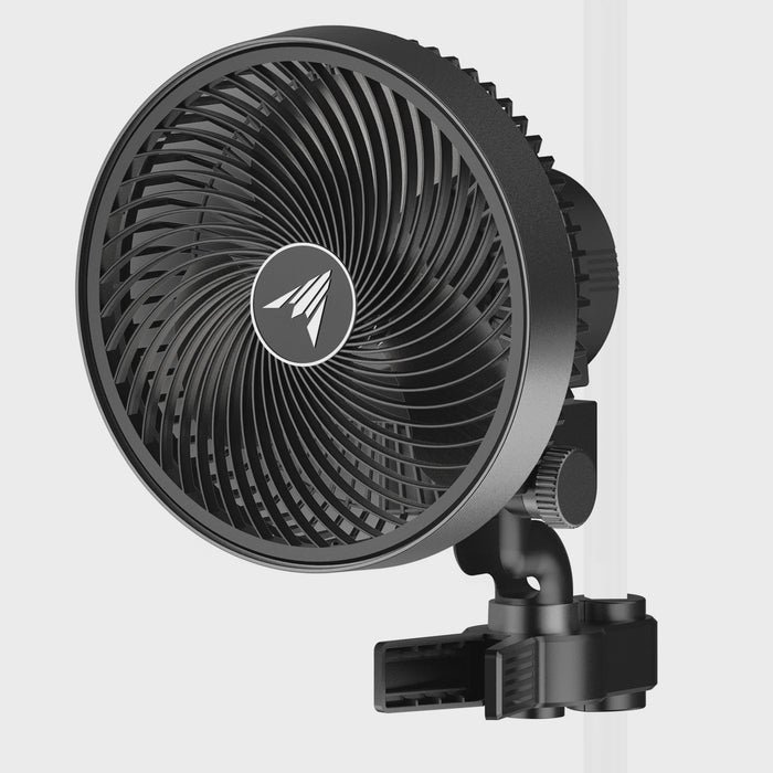 AC Infinity Cloudray S9, Gen 2 Grow Tent Clip Fan 9” With 10 Level Dynamic Wind modes & Fan Speeds, 10-Level Auto Oscillation