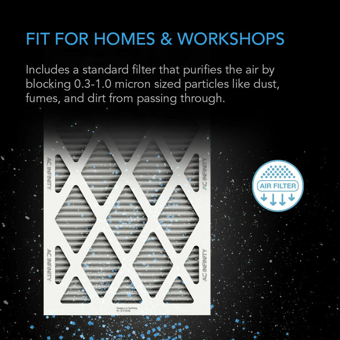 AC Infinity Air Filter box with high efficacy filter