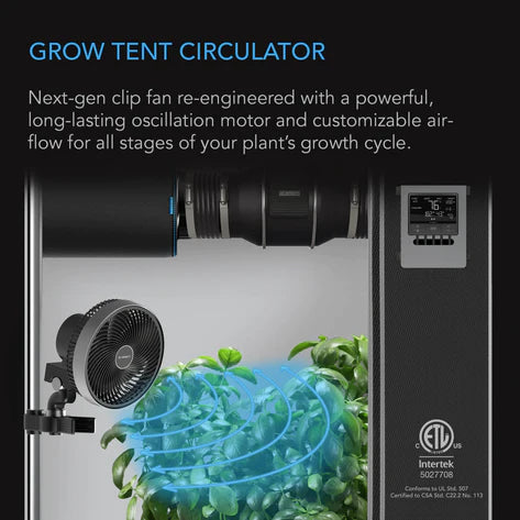 Custom 153x153x204cm AC Infinity Complete Grow System