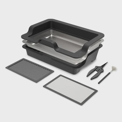 AC Infinity Large Trim Tray System, 3-Tray & 2-Screen Kit, Interchangeable and Ergonomic Design