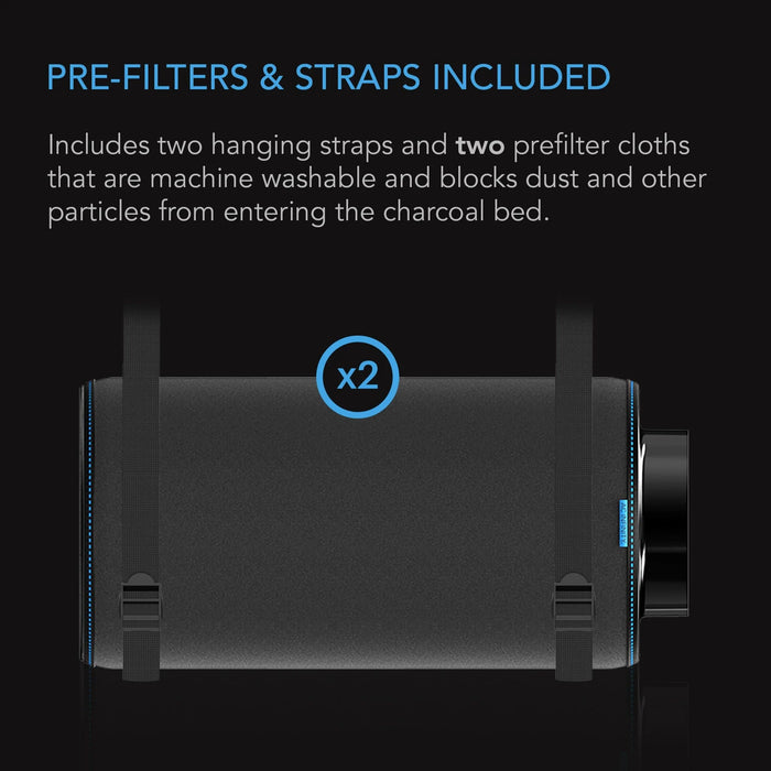 AC Infinity, Duct Carbon Filter, Australia Charcoal