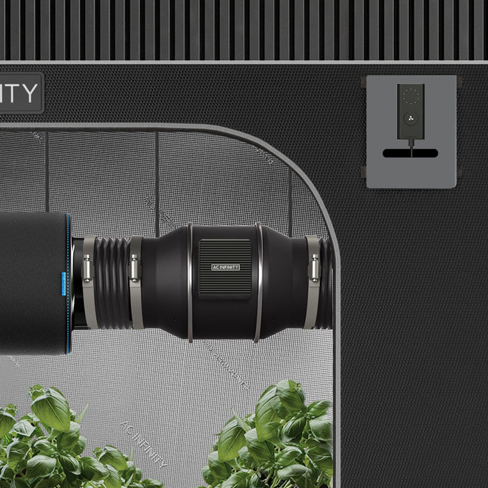 AC Infinity, Cloudline S4 Quiet Inline Duct Fan With Speed Controller, 4 Inch - 100 MM