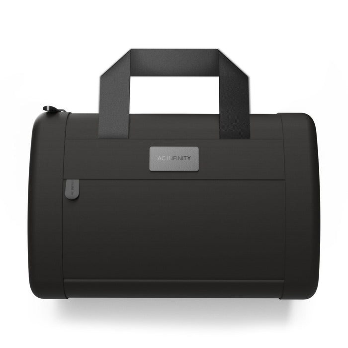 AC Infinity Smell Proof HandBag, Black, With 900D Nylon Fabric and Carbon Filter Lining