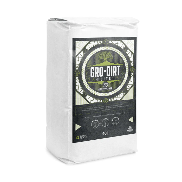 High Powered Organics Gro-Dirt LITE 100% Organic Living Soil