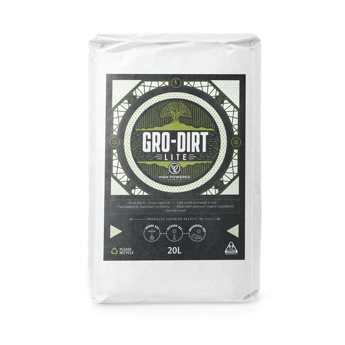 High Powered Organics Gro-Dirt LITE 100% Organic Living Soil
