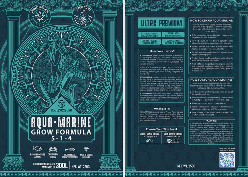 High Powered Organics Aqua Marine Grow Formula