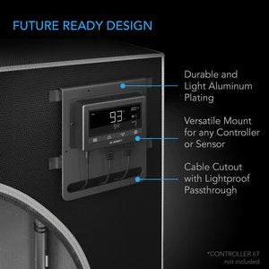 AC Infinity Cloudlab 844, Advance Grow Tent 2000D Diamond Mylar Canvas