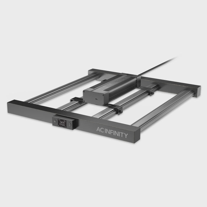AC Infinity Ionframe EVO4, Samsung LM301H EVO 300 Watt, 3x3 Ft or 90x90 cm flower