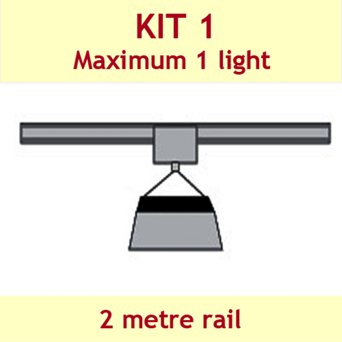 Light Rail - KIT 1 - 2 mt Rail - 1 Light
