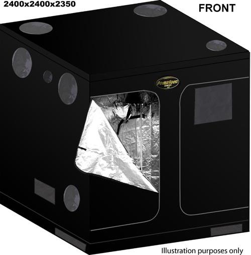 Grow Tents - Power-House High Top Mylar Tents (2.35M Height)