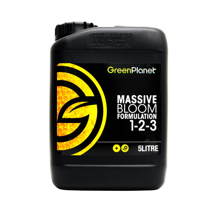 Hydroponic Nutrient - Green Planet Massive Bloom   Formulation