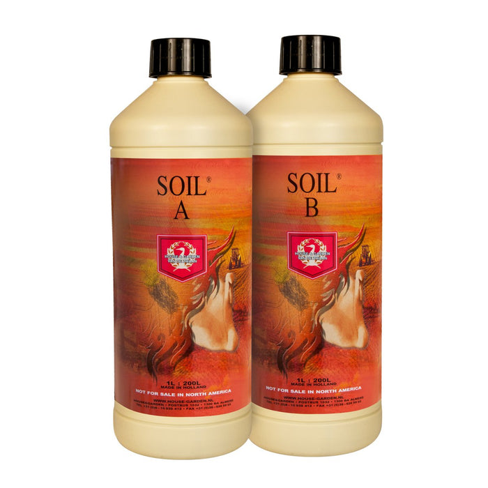 Hydroponic Nutrient - House & Garden Soil Nutrient A & B