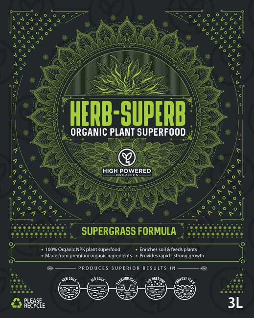 High Powered Organics Herb Superb Supergrass Formula