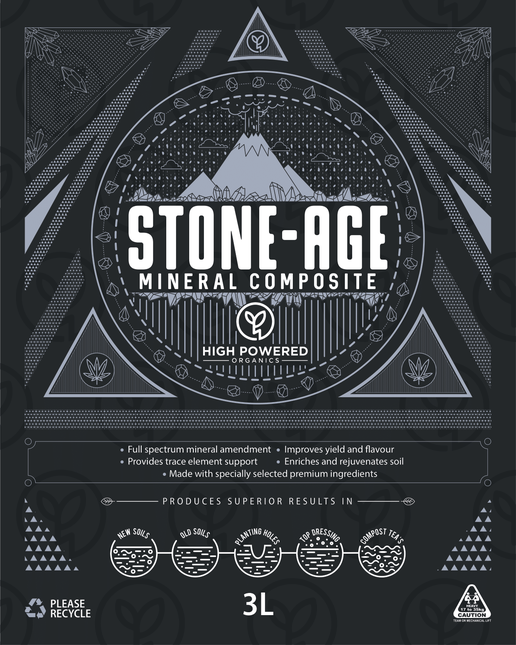 High Powered Organics Stone Age Mineral Composite