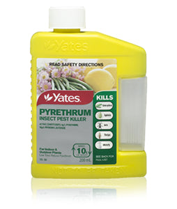 Pest Control - Yates Pyrethrum Insect Pest Killer Concentrate 200mL