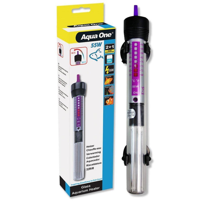 Reservoir Accessories - Aqua One Heaters Glass & Quartz