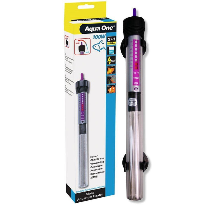 Reservoir Accessories - Aqua One Heaters Glass & Quartz