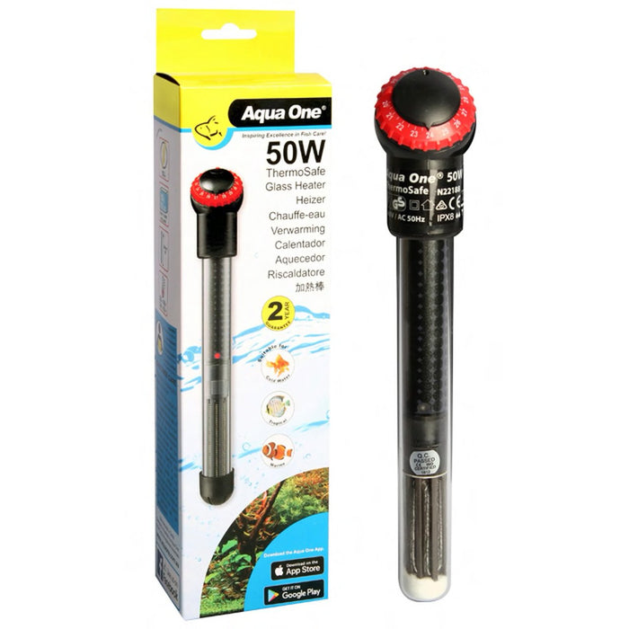 Reservoir Accessories - Aqua One Heaters Glass & Quartz