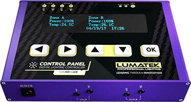 Lumatek Control Panel