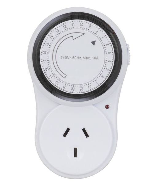 Timers And Control - 24hr Mechanical Timer - Pin Set15min On/off