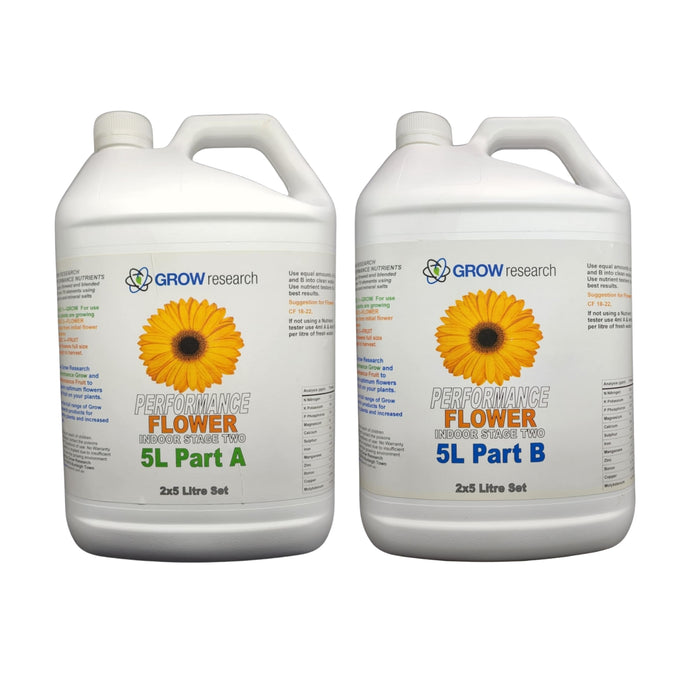 Grow Research Performance Nutrients Flower A & B