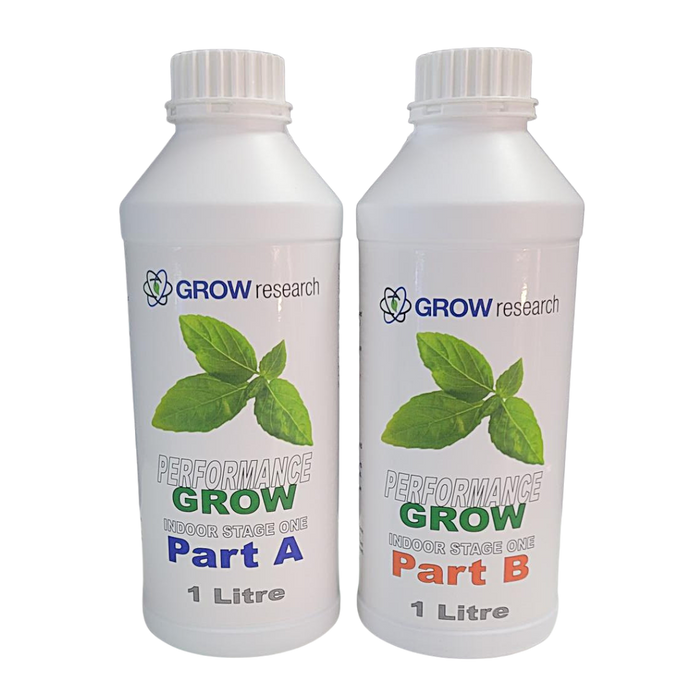 Grow Research Performance Nutrients Performance Grow A & B