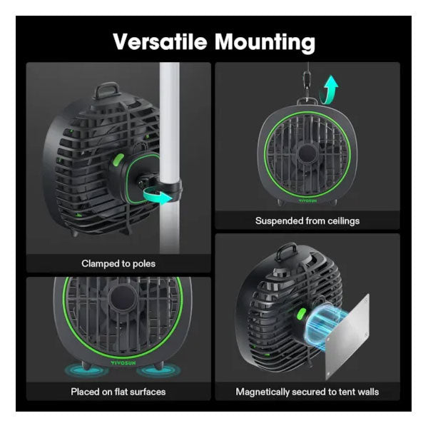 VIVOSUN AEROWAVE D4 CLIP FAN