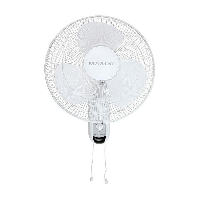 Maxim 40cm 3-Speed Oscillating Wall Fan