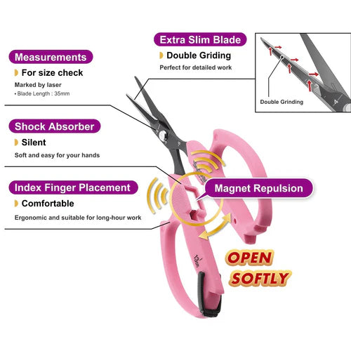 SABOTEN PT-17 AUTOMATIC PROFESSIONAL TRIMMING SCISSORS TUNING MAGNETS