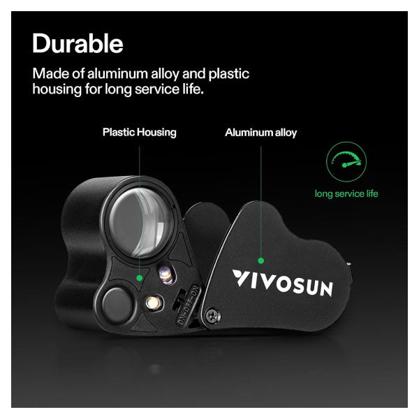 VIVOSUN JEWELERS LOUPE MAGNIFIER