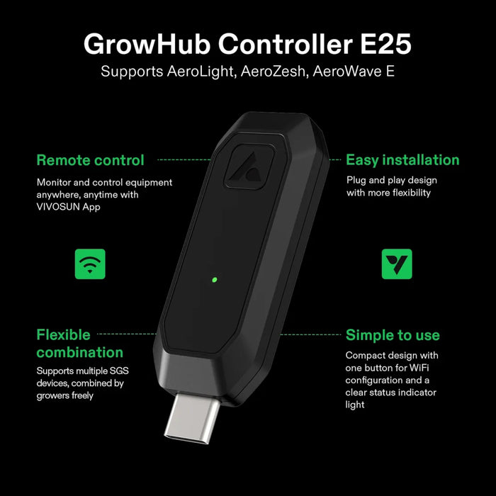 VIVOSUN GROWHUB E25 CONTROLLER