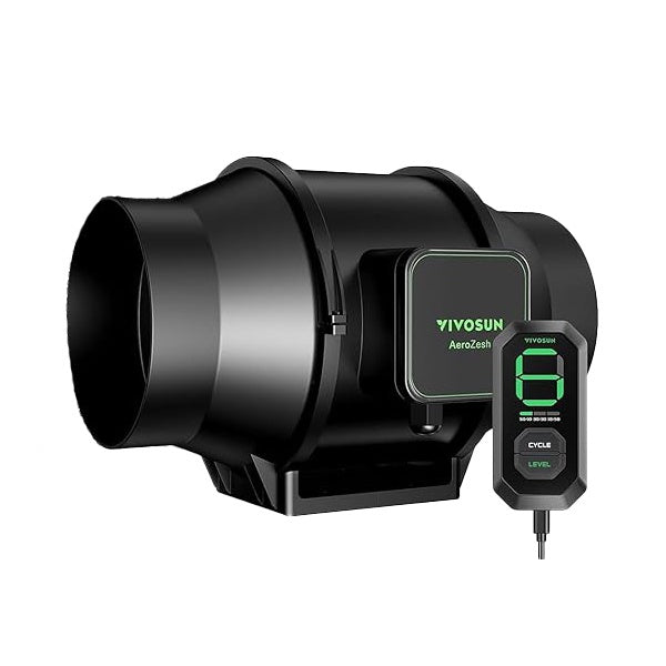 VIVOSUN AEROZESH S6 WITH E12 SPEED CONTROLLER