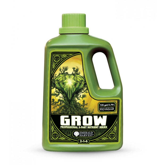 Emerald Harvest Grow | Micro | Bloom 3-Part Base Nutrient (Individual Bottles)