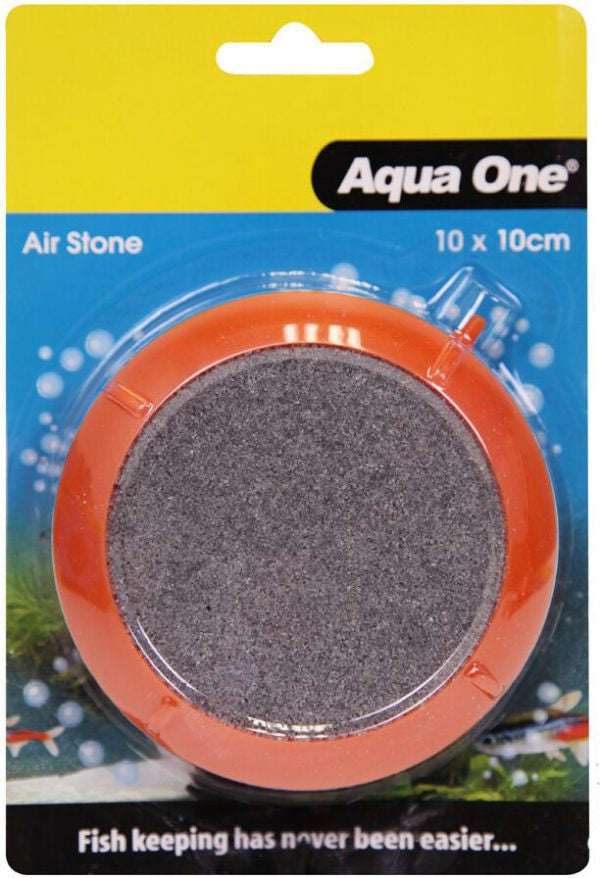 Airstone PVC Air Disk Encased 10cm Medium — Fran's Hydroponics