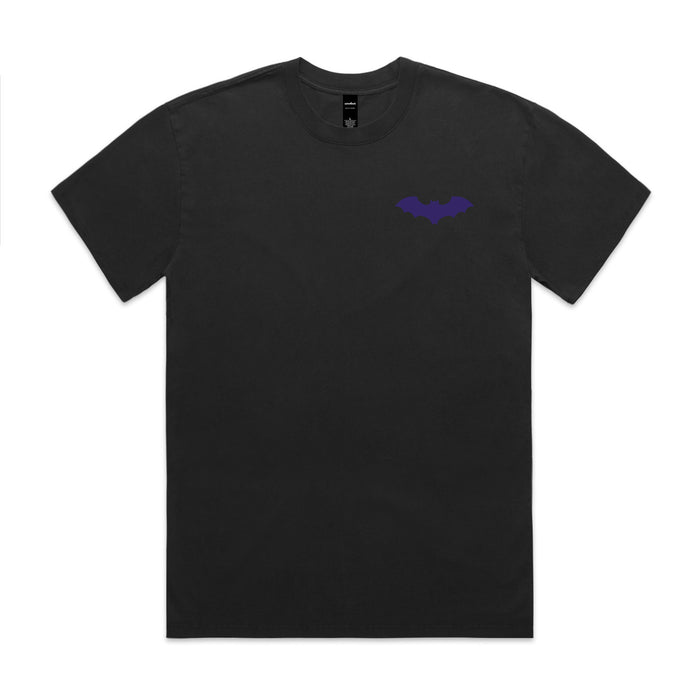 Bio Diesel "TROG" BAT "Heavy" Faded Black T-Shirt