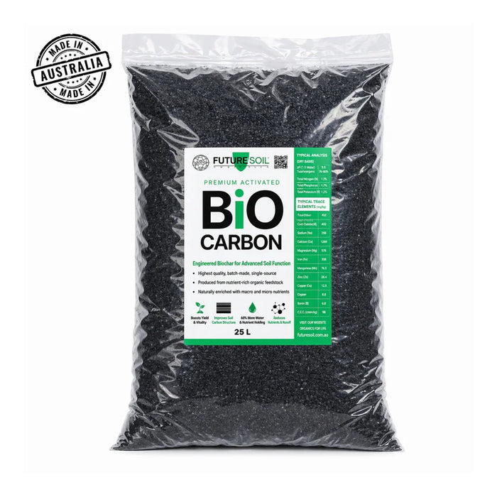 Future Soil Co BioCarbon - Premium Biochar (Engineered Carbon for Soil)