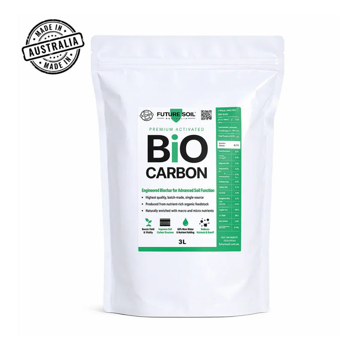 Future Soil Co BioCarbon - Premium Biochar (Engineered Carbon for Soil)