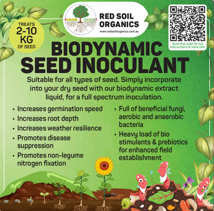 Red Soil Organics Seed Innoculant 2L