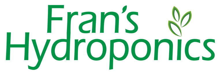 Fran's Hydroponics logo.