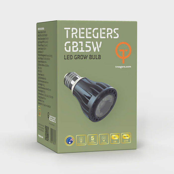 Treegers GB15W LED Grow Bulb