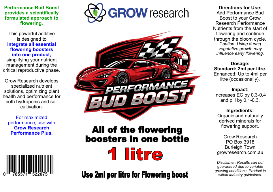 Grow Research Performance Nutrients Bud Boost