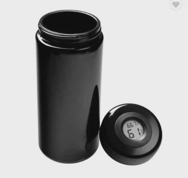 Honeycomb Miron Violet Glass Jar + Hygrometer + Humidity Pack