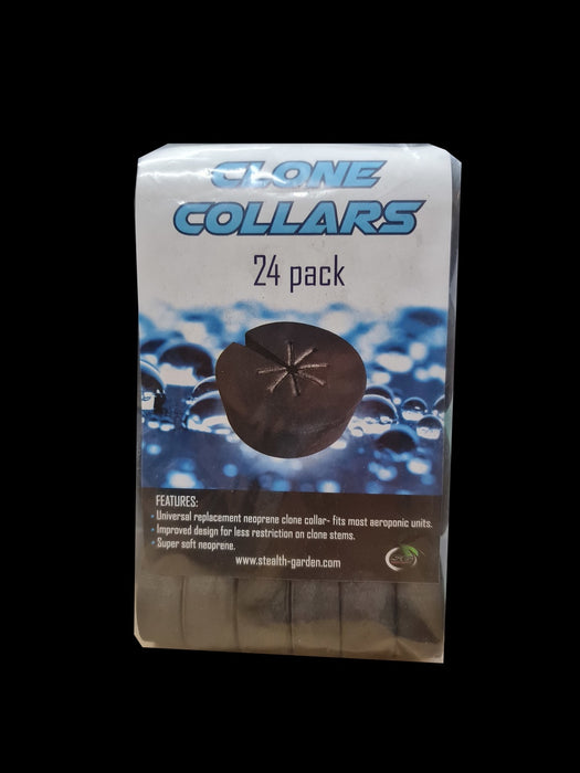 STEALTH CLONE COLLARS BLACK - PACKET OF 24