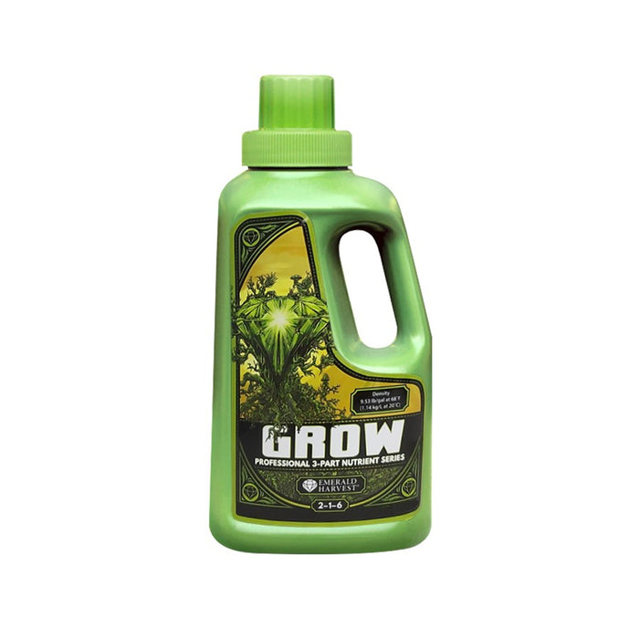 Emerald Harvest Grow | Micro | Bloom 3-Part Base Nutrient (Individual Bottles)