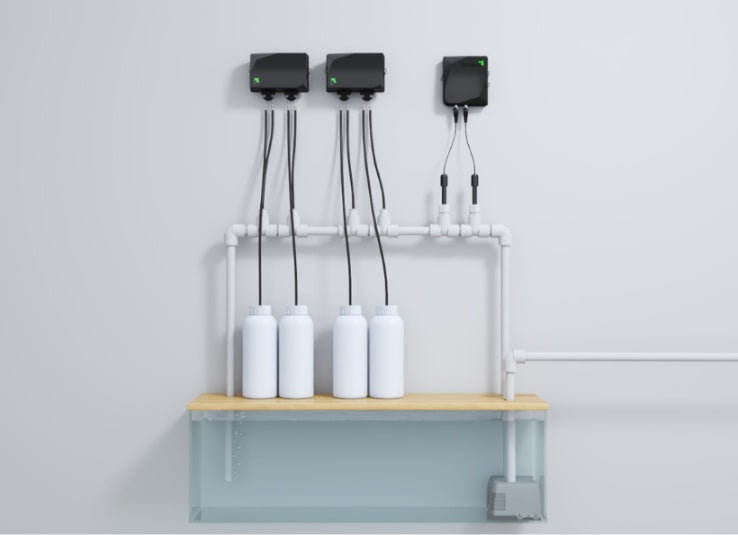 Growee Starter Combo – Dual pH Control & 2 Parts Dosing system