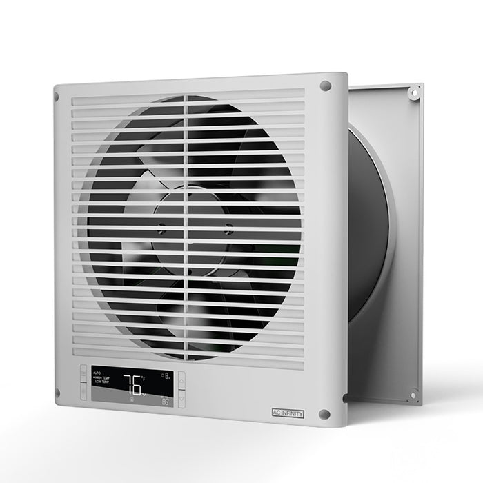 AC Infinity Room To Room Fan, Two-Way Airflow, Temperature controller, 8 Inch / 200 mm
