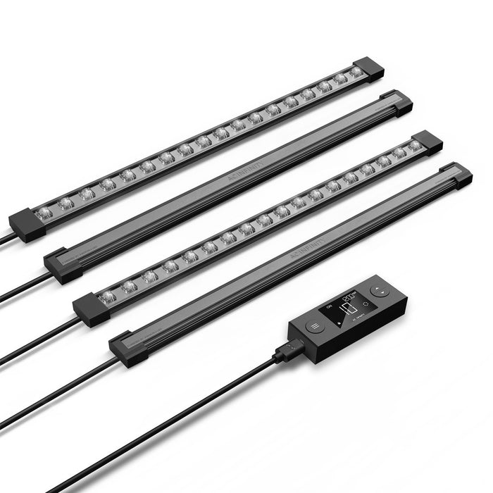 AC Infinity Ionbeam S16, Full spectrum LED grow light box w light bars, Samsung LM301H 16 inch length / 40.6 Cm